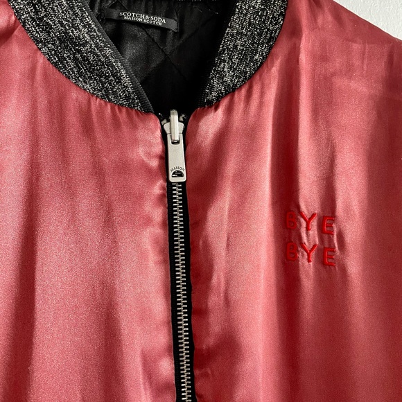 Maison Scotch Reversible Bomber Jacket - Picture 4 of 11